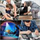 thumbnail image 5 of Mini Portable LED Flashlight 400 Lumens - 11 Bright Modes, USB Rechargeable, with Light Alarm - Multifunctional Torch for Walking, Searching and Hikin, 5 of 5