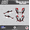 Red, variant on Kalair GFX Graphics Kit for Honda ATV TRX 400EX (1999-2004) Shred Series