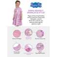 thumbnail image 6 of Peppa Pig Girls Dress Purple Sizes 2T - 8, 6 of 6