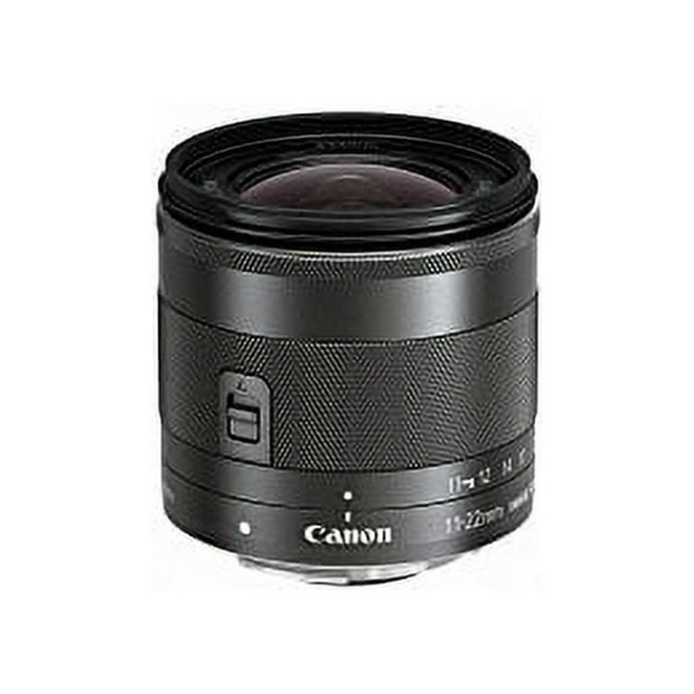 Canon EF-M 11-22mm f/4-5.6 is STM Lens - Walmart.com