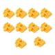 thumbnail image 4 of 10x accesorios de vía de tren de madera, juegos de construcción de juguetes, juego de conector de pista para construcción de juguetes, Kits de vástago Amarillo, 4 of 10