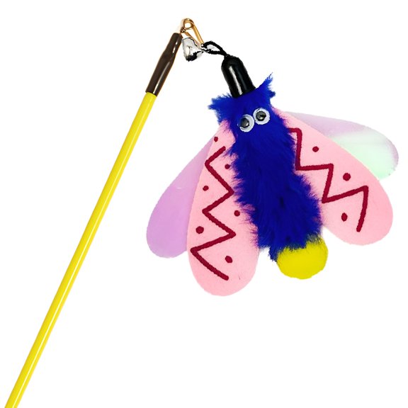 BESTSKY Interactive Cat Toy,Interactive Sound Effects Cat Stuff,Perfect Engaging Play Interactive Cat Toys,Yellow
