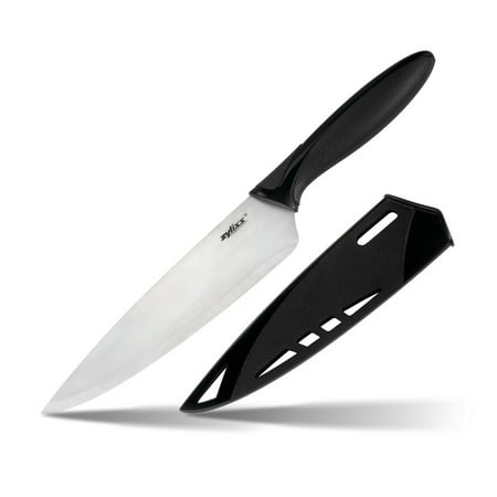 Zyliss Chef s Knife with Sheath Cover  7.25 inch Stainless Steel Blade