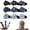 Mix-3pcs, variant on Sparkling Crystal Stone Braided Hair Clips, 2026 New Elegant Decorative Hair Accessories for Party, Easily Braided Hair Bands, Rhinestone Hairs Clips for Women and Girls (Multi-color, 2pcs)