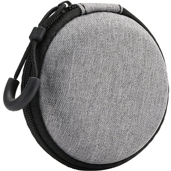 SEWCHICS Cable Organizer Pouch Round Grey EVA 1Pack
