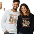 thumbnail image 3 of From The Windows To The Walls I’m About To Deck These Halls Sweatshirt — Funny Christmas Holiday Pullover, Cozy Winter Meme Sweater, 3 of 5