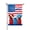Color 3, variant on AMHNF Patriotic Cat With Uncle Sam Hat Garden Flag For Home Outdoor Garden Yard Decor 12x18 inch