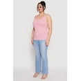 thumbnail image 3 of Womens Plus Size Rib Knit Tank Top, 3 of 4