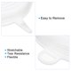 thumbnail image 4 of Tapas elásticas de silicona Unique Bargains paquete de 6 redondas 4,53 pulgadas color blanco, 4 of 6