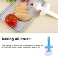 thumbnail image 4 of Youkk Brosse à Huile BBQ Gril Cuisson Brosse en Nylon Barbecue Barbecue Brosse à Huile en Nylon Réutilisable Outil d'Application d'Huile avec Poignée en Plastique, Bleu, 4 of 9