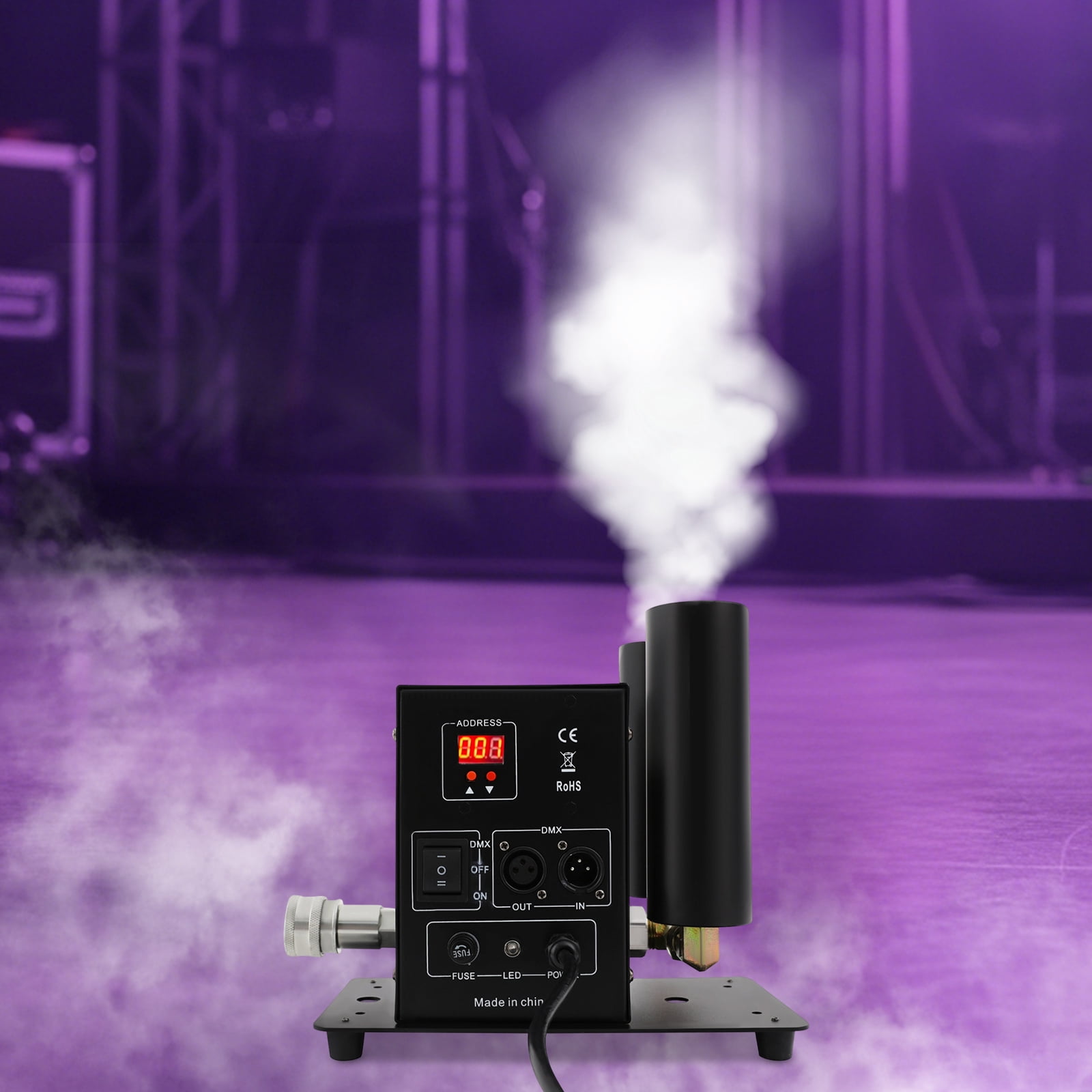 CO2 Jet Machine, Dual Nozzles CO2 Fog Machine, Jet Fog Machine 150W