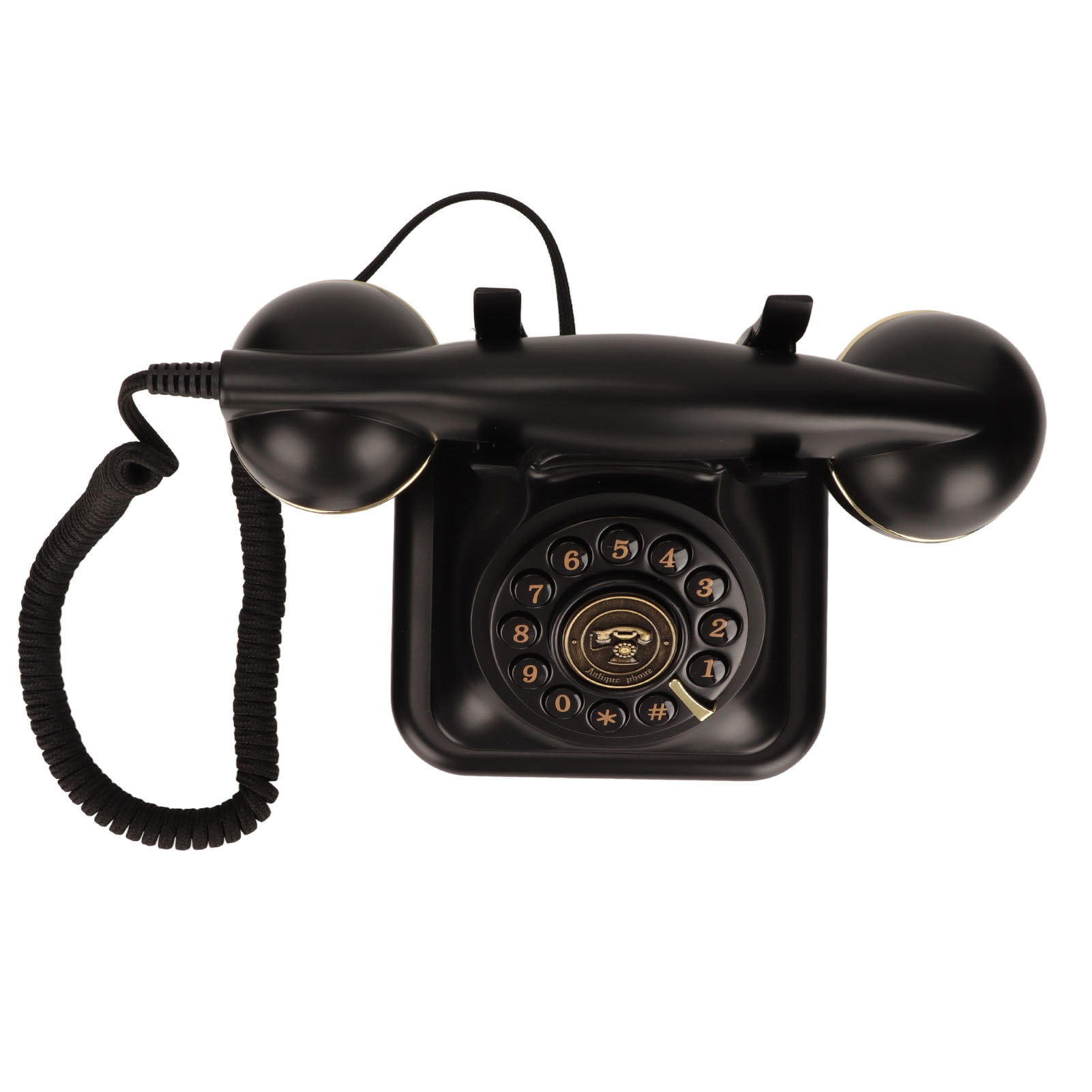 Vintage Landline Phone, Classic Style Corded Phone, Old Fashion Dial