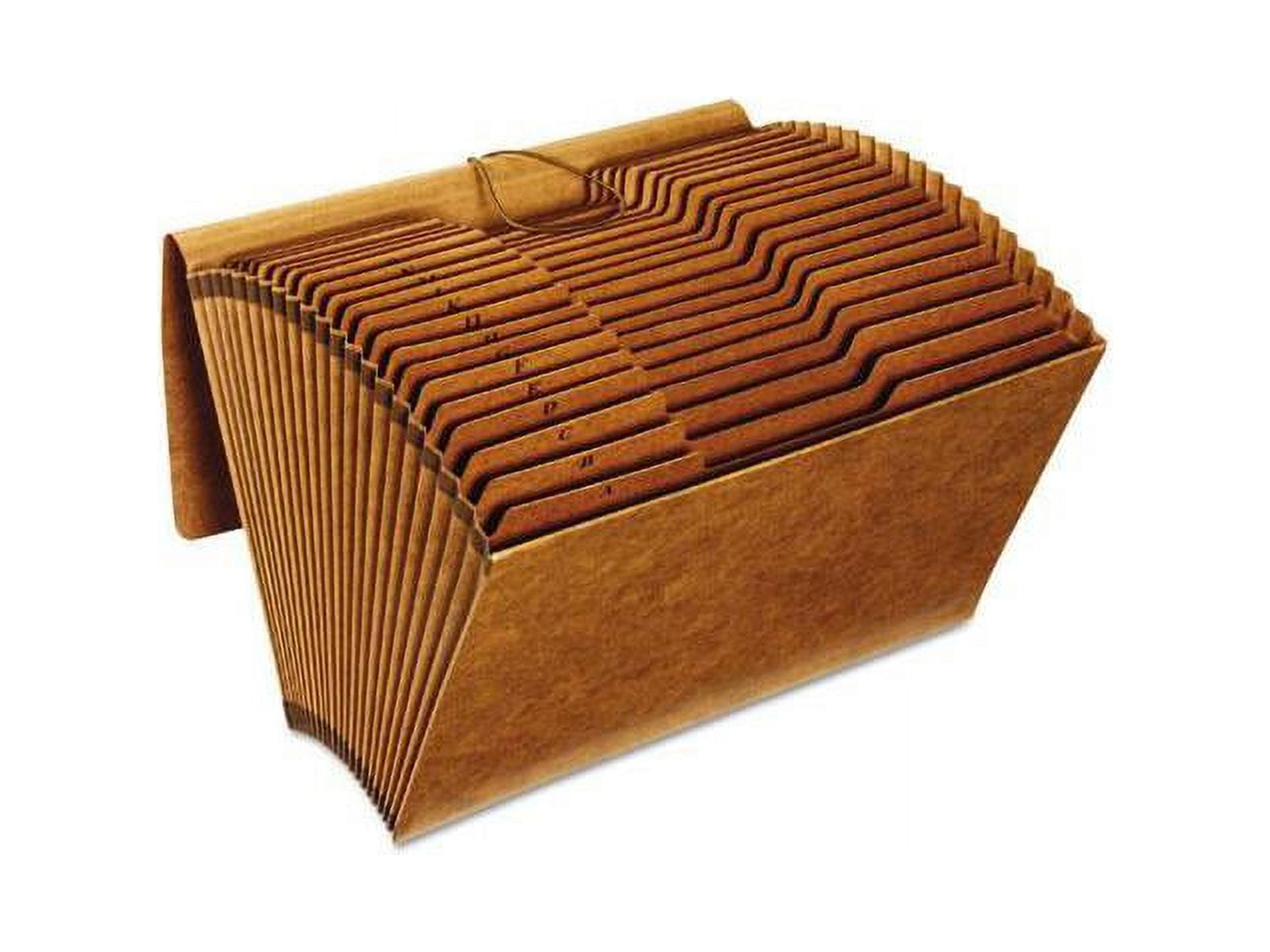 ヴィンテージ　蛇腹ファイル　ブラウン　MADE IN U.S.A. Pendaflex Heavy-Duty Expandable File Folder, 21 Pockets/A-Z tabs