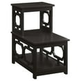thumbnail image 2 of Home Square Chairside End Table in Espresso Wood Finish - Set of 2, 2 of 4