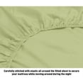 thumbnail image 3 of Porch & Den  Jenshire Greek Key Embossed Bed Sheet Set Sage King, 3 of 5
