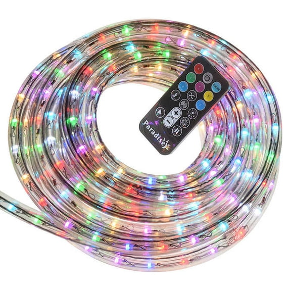 Paradise Corde Lumineuse à LED Multicolore 5,49 M (18 Pi) avec Télécommande