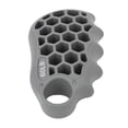 thumbnail image 1 of Silicone Finger Exerciser Grip Strength Trainer Soft Elastic Hand Grip Strengthener for Office Worker Grey 60LB, 1 of 5