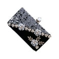 thumbnail image 1 of Guardurnaity Elegante funda de terciopelo brillante para dama de honor y boda, estructura duradera, compacta y ligera Bolsas de mensajero y de hombro, 1 of 6