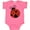 Hot Pink, variant on Inktastic Ladybug, Red Ladybug, Cute Ladybug, Ladybird Girls Baby Bodysuit