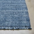 thumbnail image 3 of Better Homes & Gardens Washed Indigo Blue Handwoven Plaid Wool Scatter Accent Indoor Rug, 30" x 46", 3 of 5