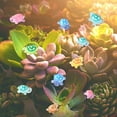 thumbnail image 5 of Luminous Mini Resin Turtles, Resin Animals, Mini Turtles, Marine Craft Decoration, Suitable for Decoration of Gardens, Parties, Miniature Landscapes, 5 of 7