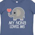 thumbnail image 4 of Inktastic My Nona Loves Me Grandchild Boys or Girls Toddler T-Shirt, 4 of 5