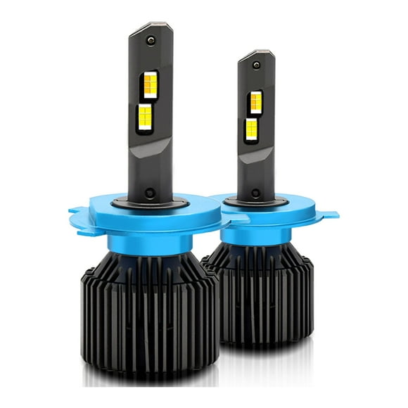 H4/9003 LED Headlight Bulbs IP67 Waterproof Car LED Headlight Bulbs 3000K/4300K/6000K 200W 40000LM Bright LED Headlights, 2PCS