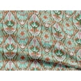 thumbnail image 5 of oneOone Rayon Mint Fabric Block Craft Projects Decor Fabric Printed By The Yard 56 Inch Wide-VD, 5 of 8