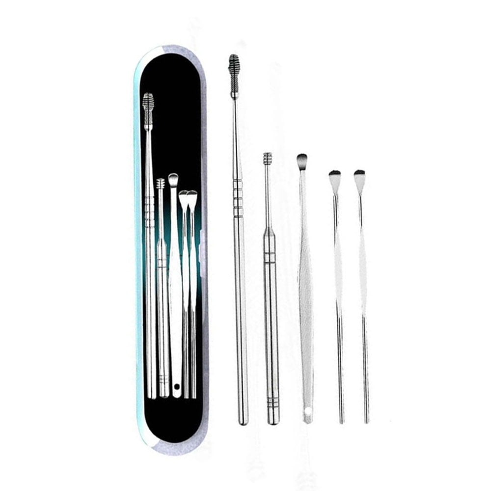 Ear Cleaning Tool Earwax Cleaner Professional Stainless Steel Spiral