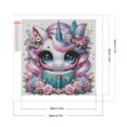 thumbnail image 2 of Pintura de diamante 5D DIY taladro cuadrado completo leer unicornio decoración del hogar arte 35x35cm, 2 of 9