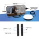 thumbnail image 4 of Alarma eléctrica Bed Shaker USB LED Reloj de pantalla digital 3 engranajes ajustable Wake Up Night Light Supply para el hogar Oficina negro Inevent HA011219-01B, 4 of 7