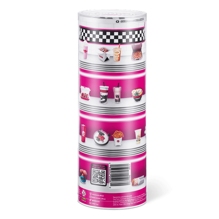 5 Surprise Foodie Mini Brands Series 2 Capsule 3 Pack Novelty & Gag Toy by  ZURU