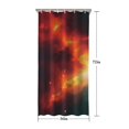 thumbnail image 5 of Colorful Starry Sky and Universe Modern Waterproof Shower Curtain Set with 12 Hooks, Washable Decorative Bathroom Shower Curtain, 5 of 6