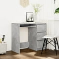 thumbnail image 1 of vidaXL Desk Concrete Grey 90x45x76 cm Engineered Wood, 1 of 5