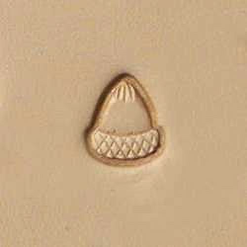 W553 Medium Acorn Leather Stamp