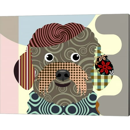 Bichon Frise Dog Art - Great Art Now Bichon Frise Dog by Lanre Adefioye Canvas Wall Art 20W x 16H