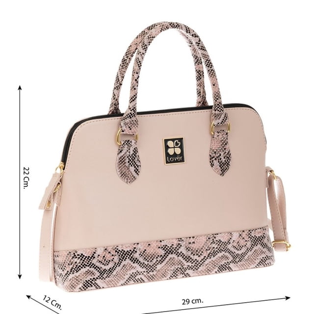 9928-2 Bolsa tipo satchel porcelana Lover