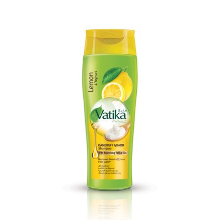 Vatika Lemon & Yogurt Shampoo Dandruff Guard, 400Ml