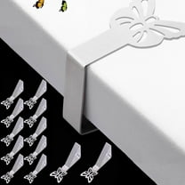 12 Pack Tablecloth Clips, Taotique Butterfly Picnic Table Cloth Holder Clip Indoor, Heavy Duty Picnic Table Clips for Party Wedding Home Restaurant Camping Accessories