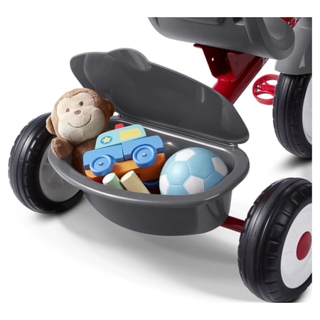 RADIO FLYER 4-IN-1 ACTIVITY STROLL ‘N TRIKE WITH INTERACTIVE TRAY, KIDS 1 TO 5 YEARS