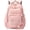 Pink, variant on Large School Backpack for Girls Boys Lightweight Spacious Kids Bookbag with Multiple Pockets for Middle School College, Pink