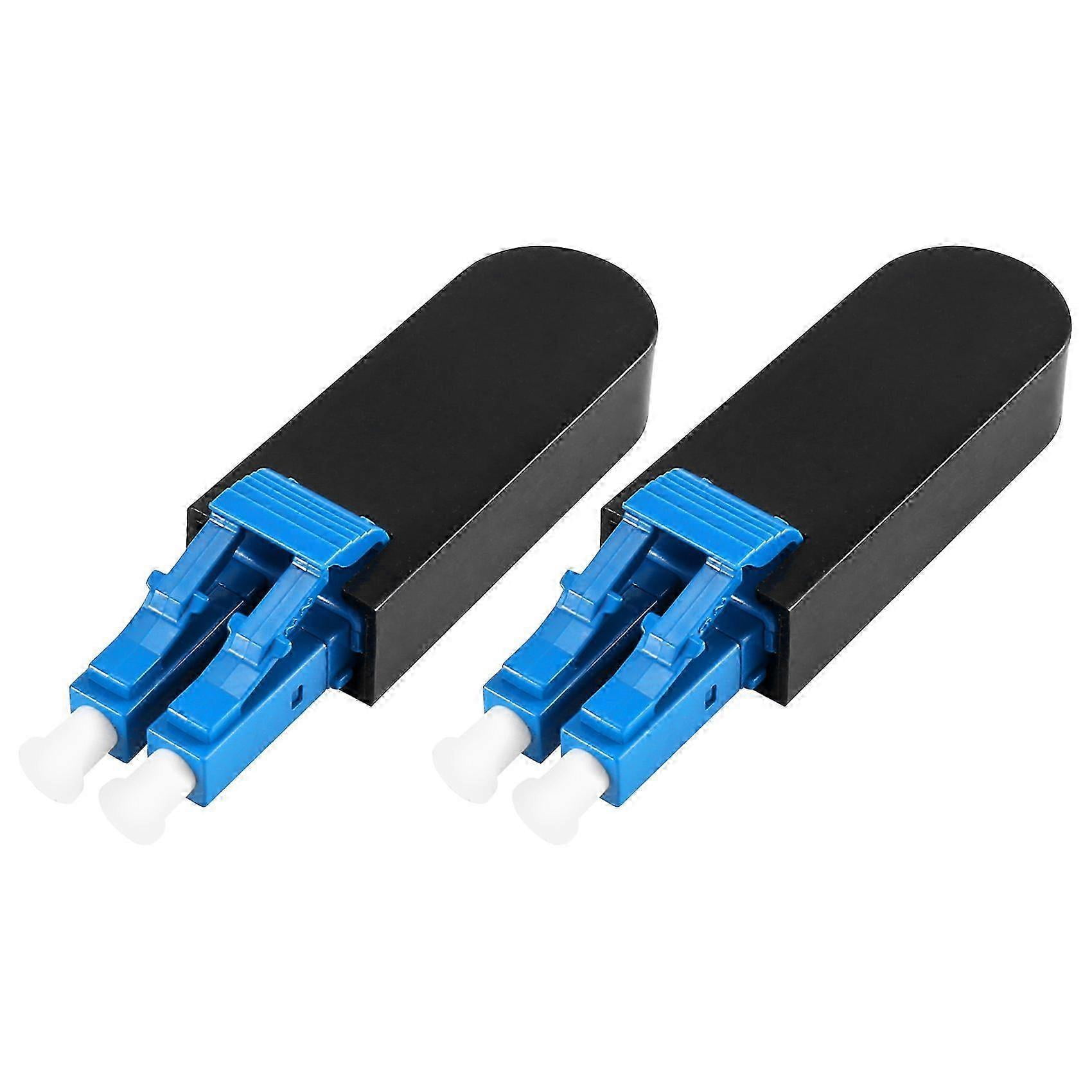 2-Pack Single Mode LC/ Fiber Optic Loopback Adapter Cable, Singlemode 9 ...