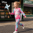 thumbnail image 6 of Disney Princess Baby Toddler Girl Sweatshirts and Jogger Pants 2Pcs Ariel Cinderella Jasmine Girls Clothing Sets Size 2-6, 6 of 10