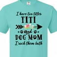 thumbnail image 4 of Inktastic I Have 2 Titles Titi and Dog Mom I Rock Them Both T-Shirt, 4 of 5