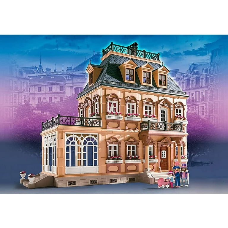 Beautiful Vintage Dollhouse, Playmobil Victorian Mansion 5300 