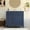 Blue, variant on 36" Single Sink Bathroom Vanity, Freestanding Vanity with 2 Drawers And 1 Tip-out Drawer, Wood Bathroom Cabinet With Ceramic Basin Sink Top For Home Apartment