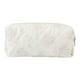 thumbnail image 1 of Bolsa de cosméticos de gran capacidad con cierre de cremallera doble y estampado floral Organizador de maquillaje de viaje para guardar artículos de tocador y papelería, 1 of 3