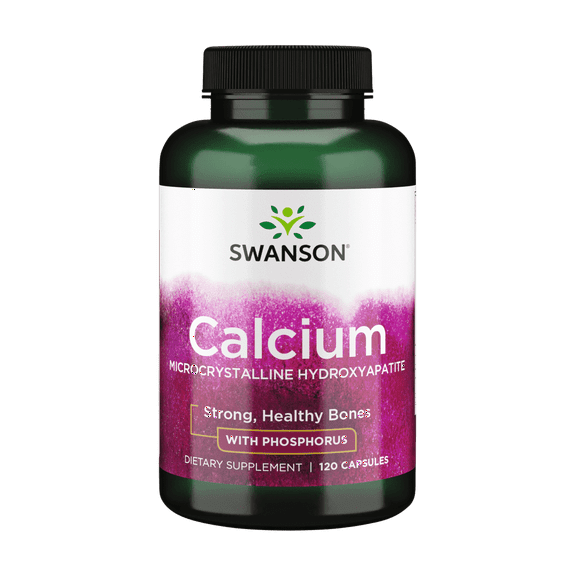 Swanson Boneology Superior Form Calcium 167 mg 120 Capsules