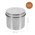 thumbnail image 3 of MIANGASTORE 4Pcs Stainless Steel Sample Boxes School Canteen Food Containers Food Sample Containers for Testing, 3 of 8