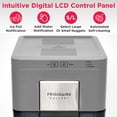 thumbnail image 3 of Frigidaire Gallery 44 lbs. Nugget Ice Maker, Self-Cleaning Countertop Soft Pellet Ice Machine with Touchscreen Controls, Stainless Steel Grey, 3 of 11